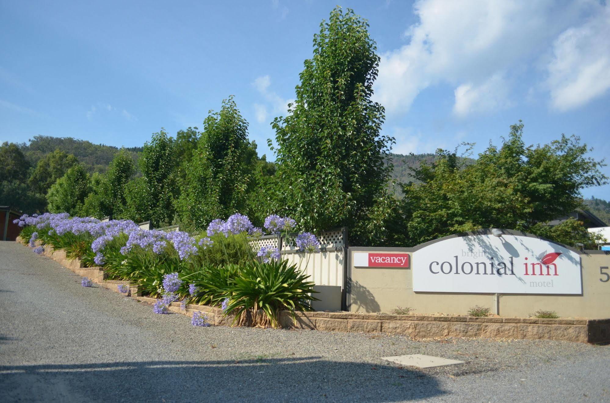 Bright Colonial Motel Exterior foto